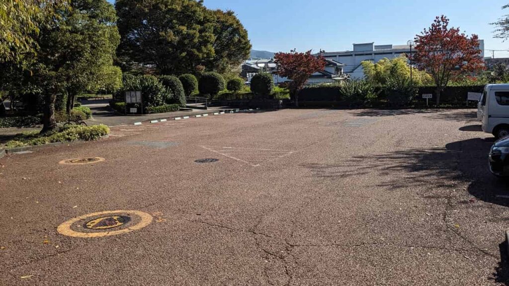 原田公園の駐車場