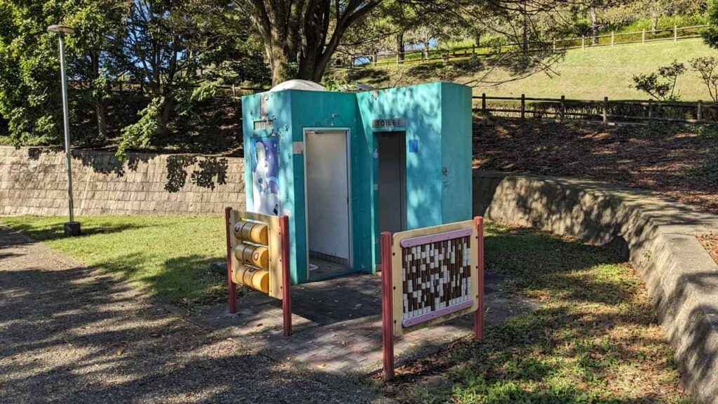 原田公園の幼児向けトイレ