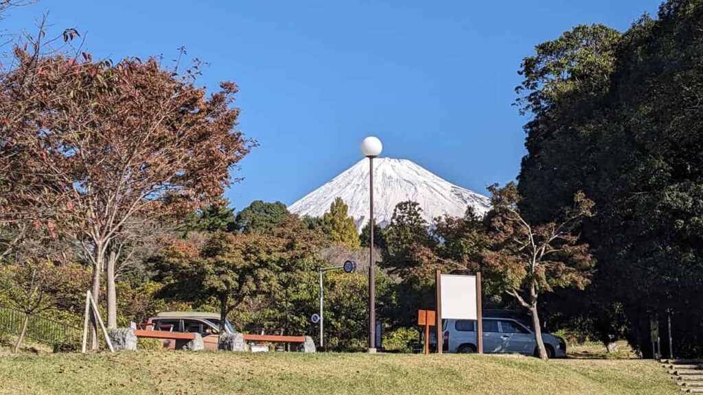 今宮ふれあい公園の真珠富士