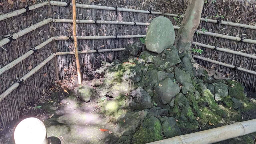 竹採公園の石碑