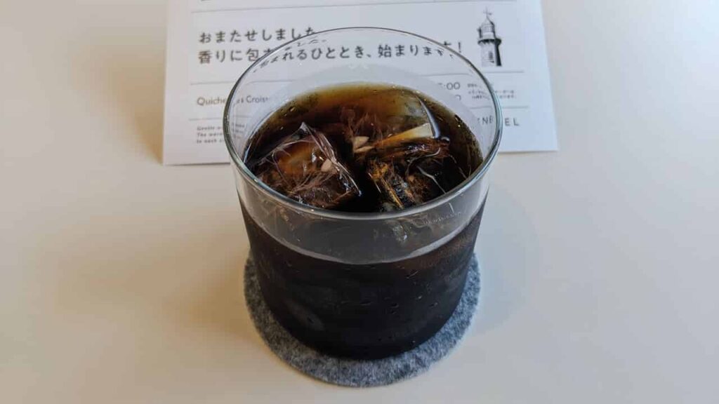 『Cafe Fresnel（カフェ・フレネル）』のドリンク（コールドブリュー）