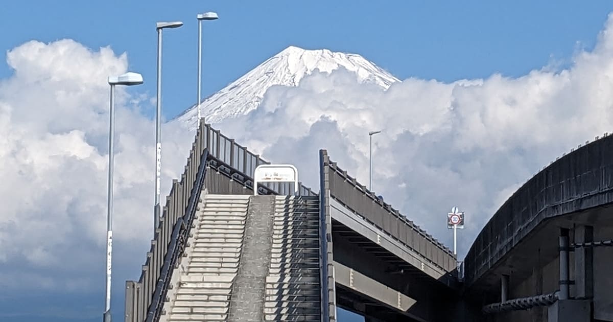 『富士山夢の大橋』静岡県富士市