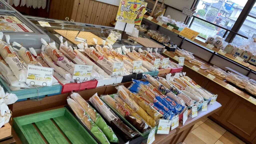 のっぽパンメニュー