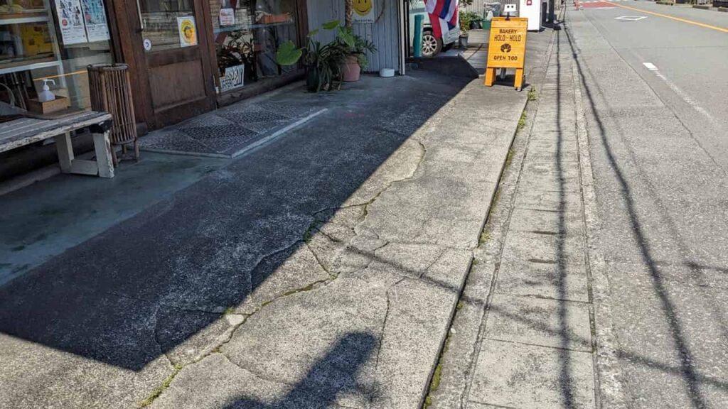 ホロホロの駐車場
