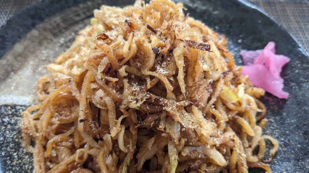 『虹屋ミミ』イカ肉焼きそば