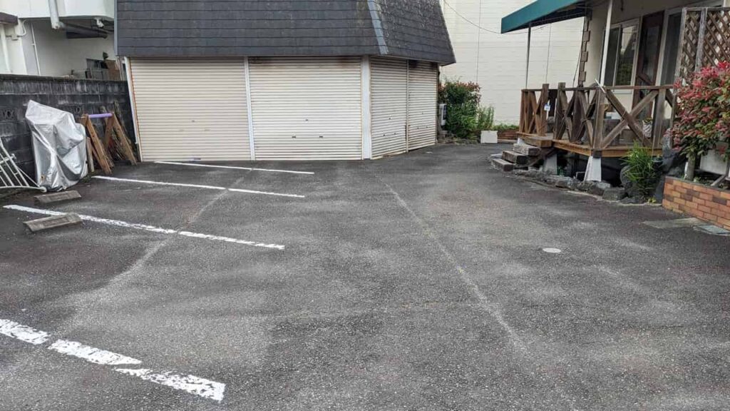 ケイズダイナーの駐車場