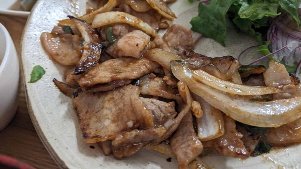 『まとや』焼肉定食