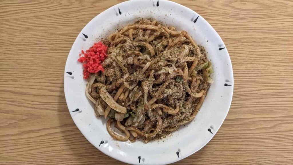 『まとや』焼うどん