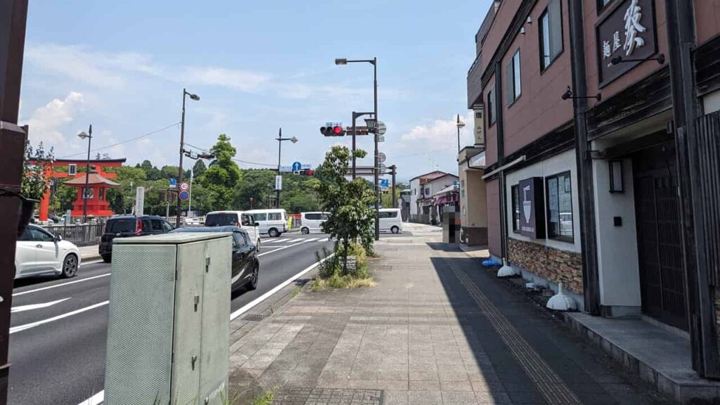 富士宮市『麺屋 葵』浅間大社前交差点