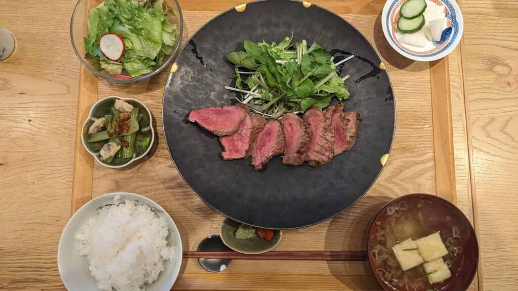 米えにし・牛たん焼定食