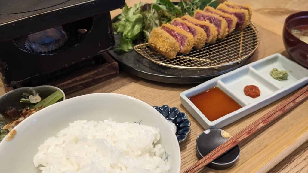 米えにし・定食の食べ方