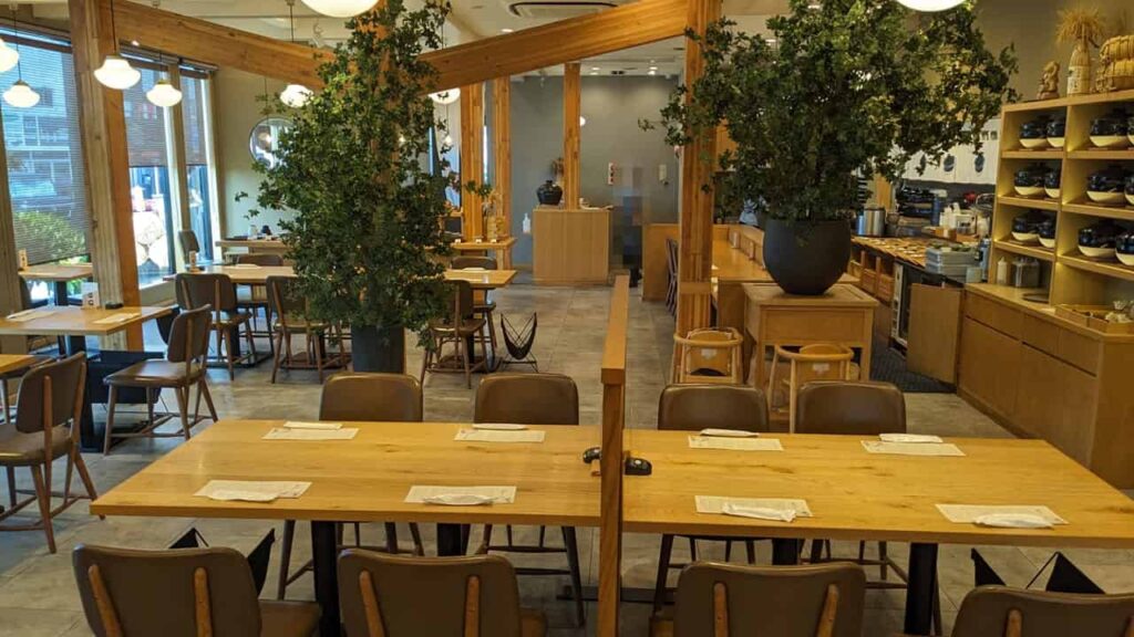 米えにしの店内