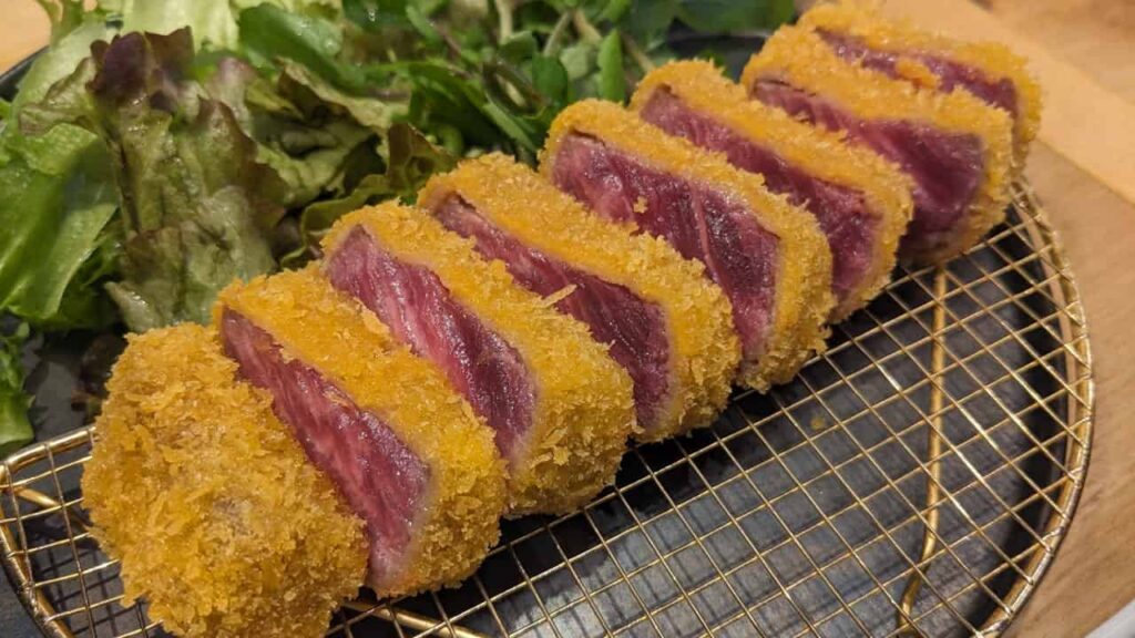 米えにし・炙り牛かつ