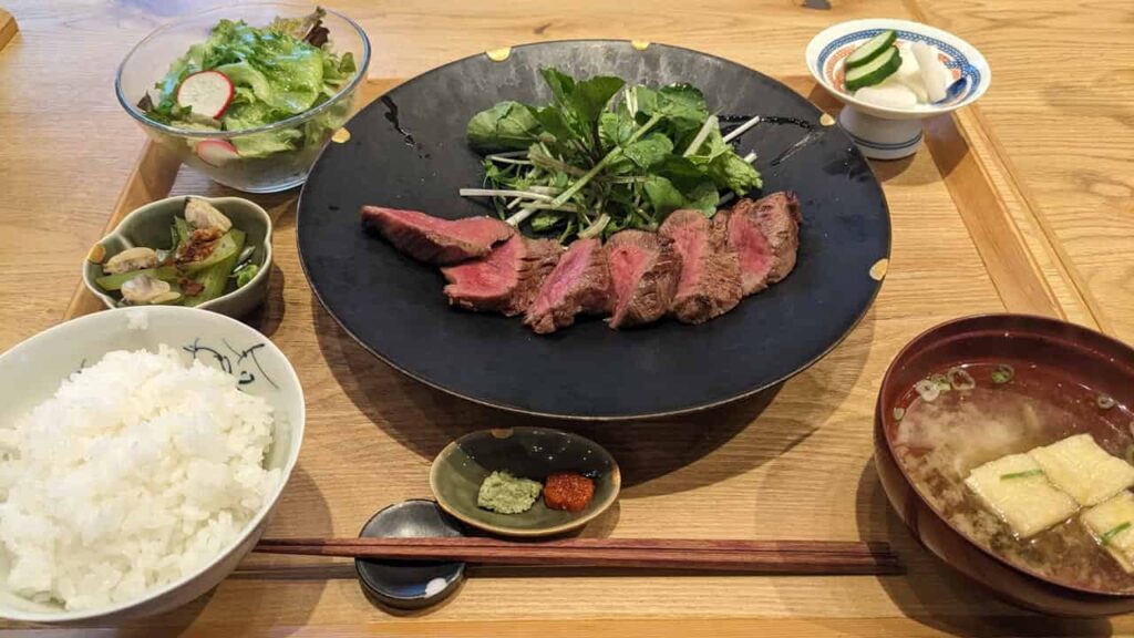 米えにし・牛たん焼定食