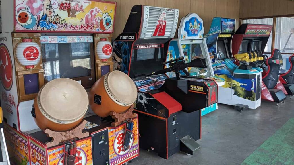 『三園バッティングセンター』アーケードゲーム