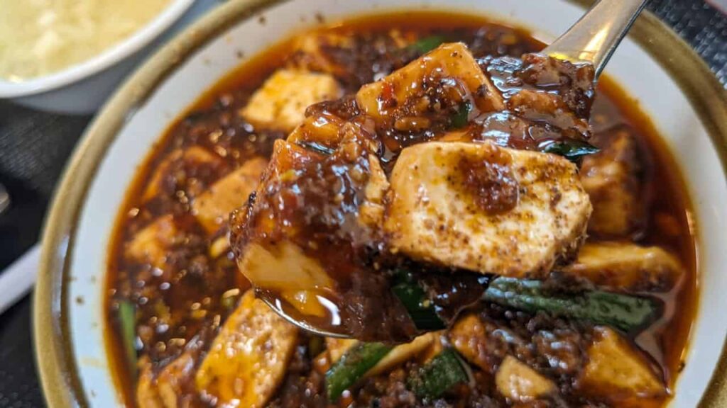 ほのぼの亭・陳麻婆豆腐を実食