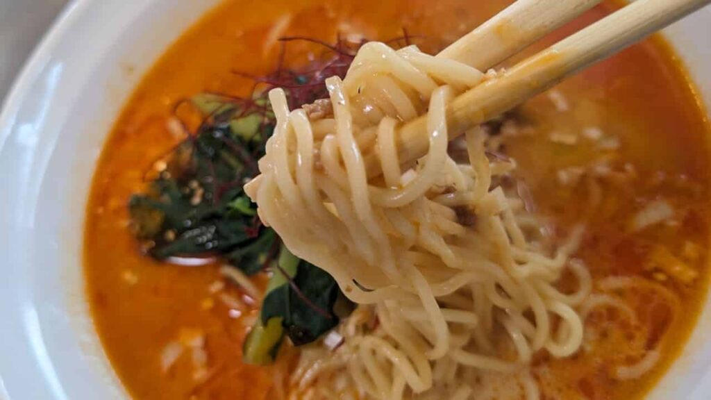 ほのぼの亭・担々麺を実食