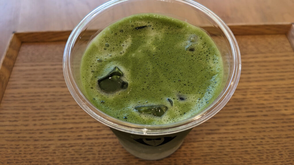 富士山抹茶カフェ『Matcha EmiNence』富士山抹茶ラテ