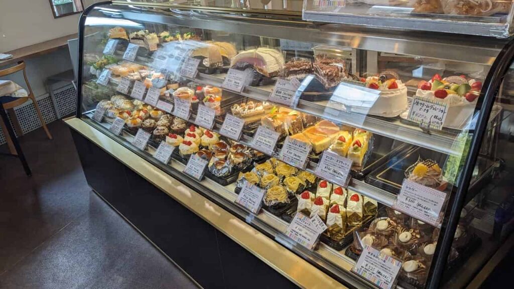 長崎屋洋菓子店のケーキメニュー