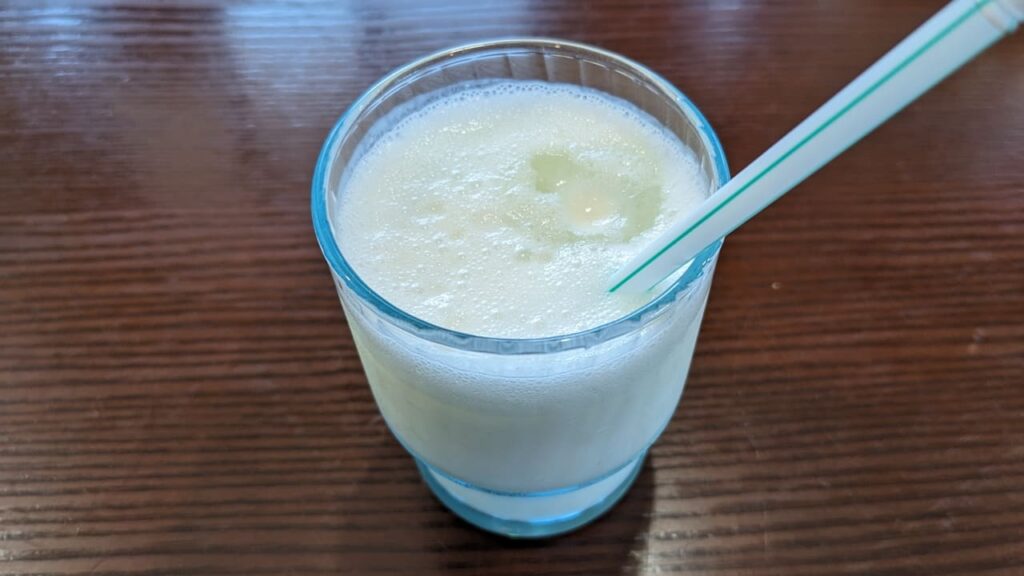 サウスインドレストラン ダダのセットドリンク