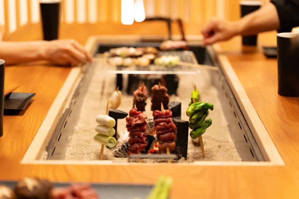『なか富士』の食事