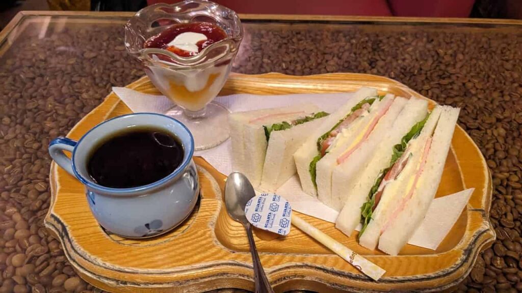 喫茶ヴィーナスのモーニングセットC