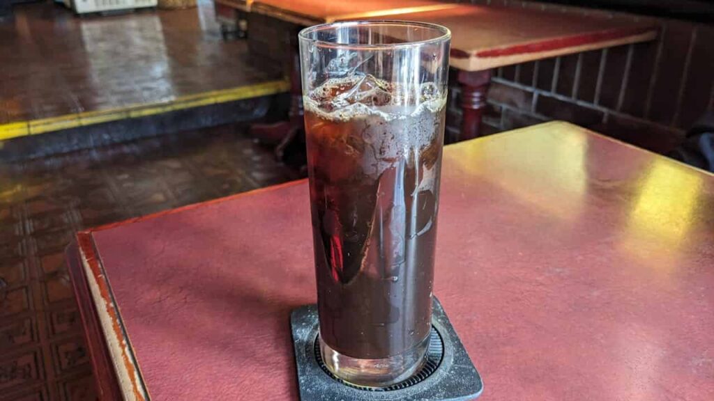 蘭豆のドリンク