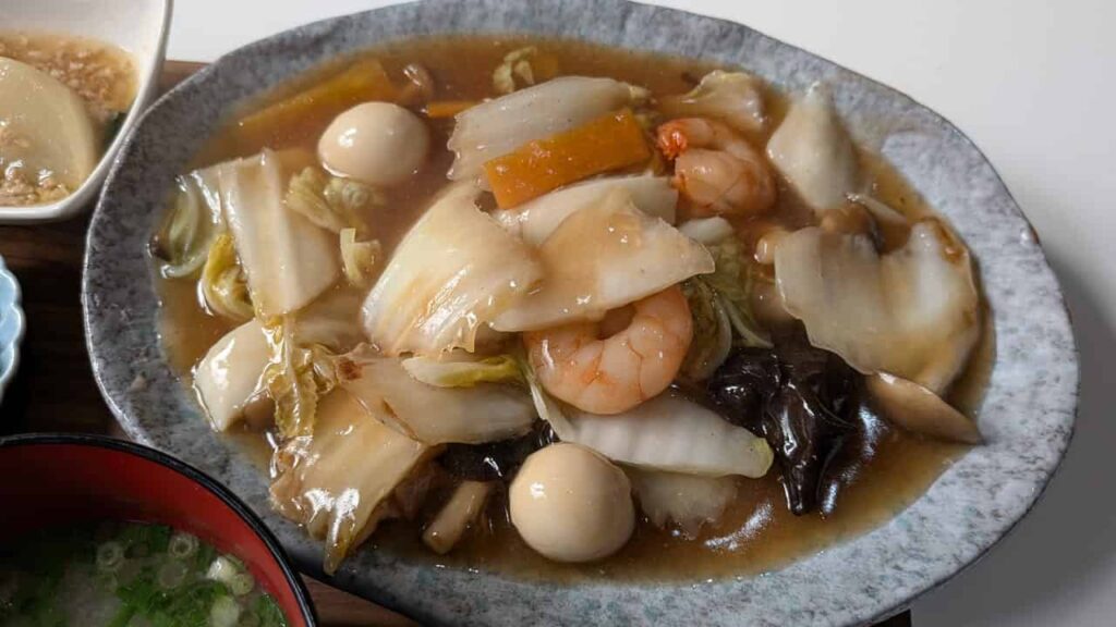 『セブン・セイル』八宝菜定食