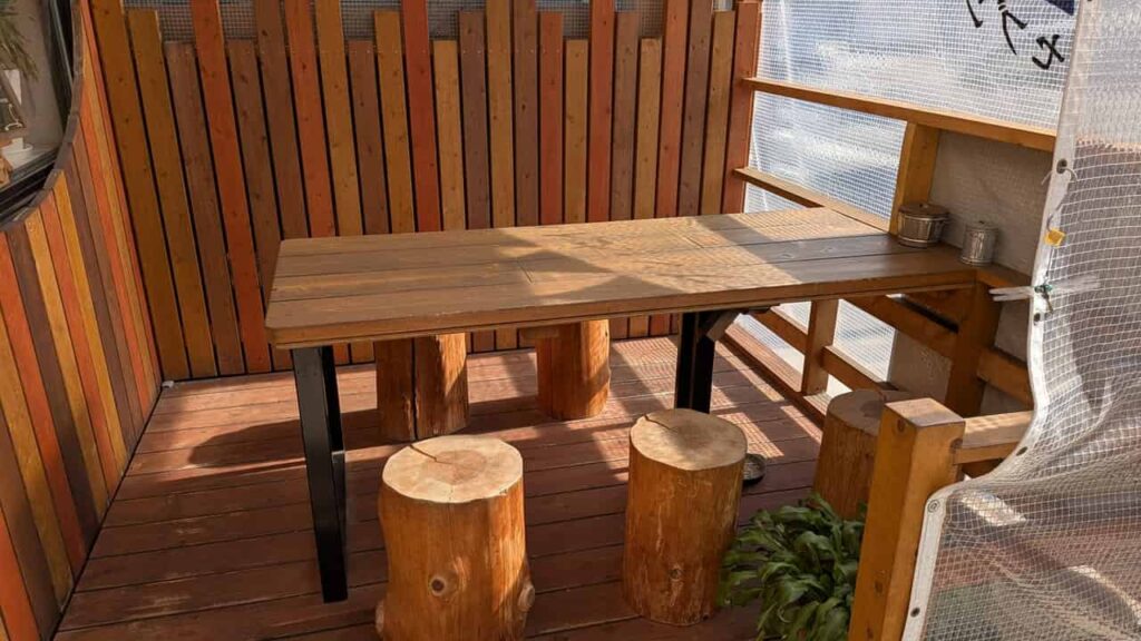 『セブン・セイル』の店内