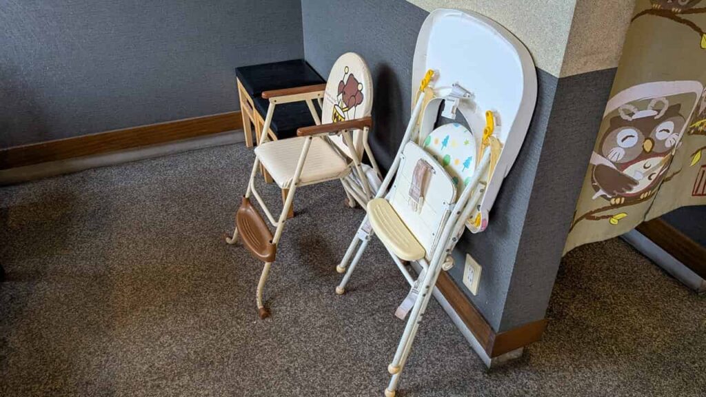 めん処『かわべ』の店内