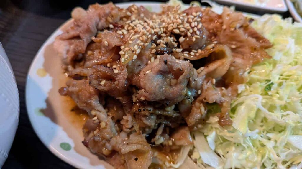 スナック 尚賛(なおさん)焼肉定食