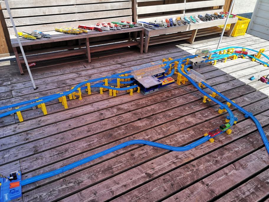 イベントのプラレール