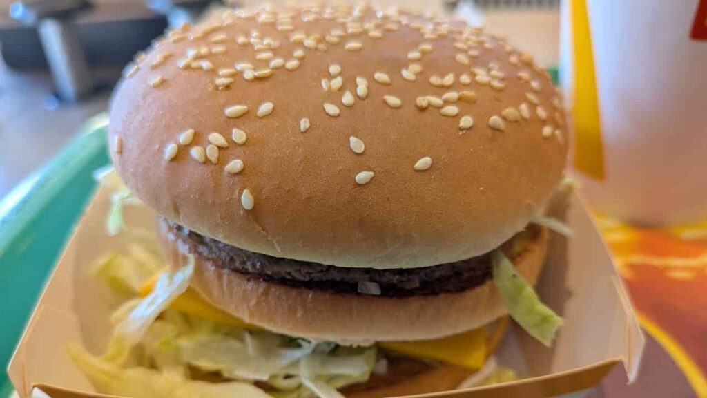 マクドナルドのビッグマック
