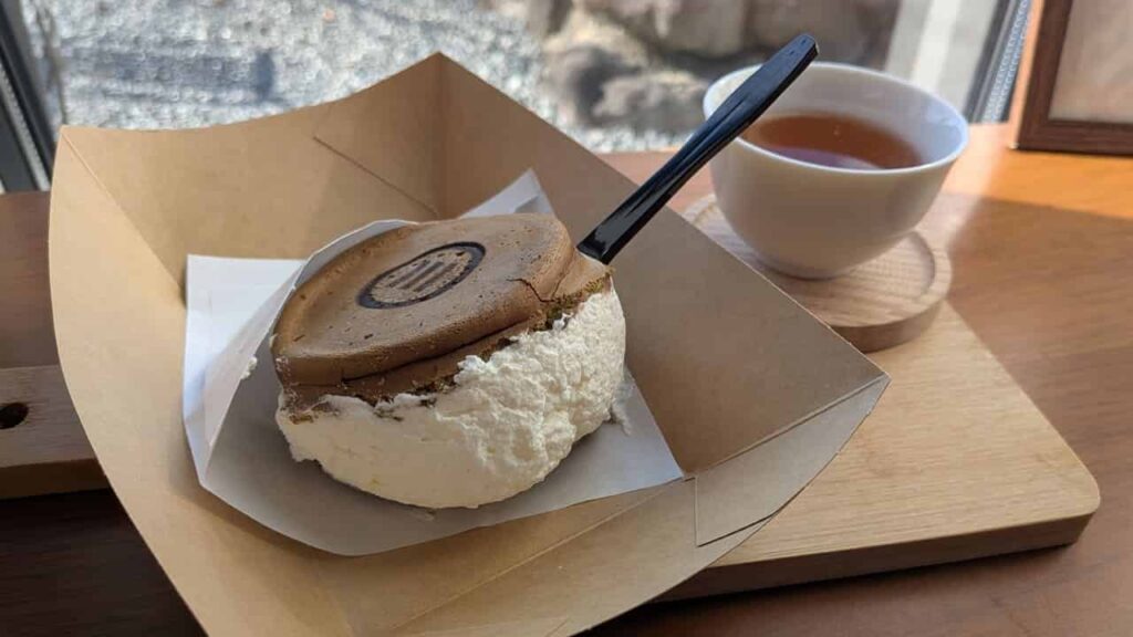 丸三後藤園の丸三焼き