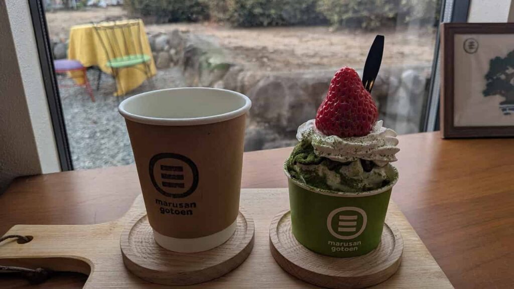 丸三後藤園のスイーツ