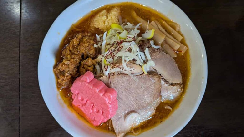 西屋・しょうゆからしラーメン