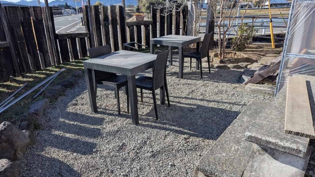 ティコのイートインスペース