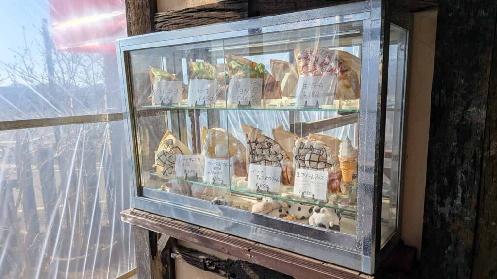 ティコのスイーツメニュー