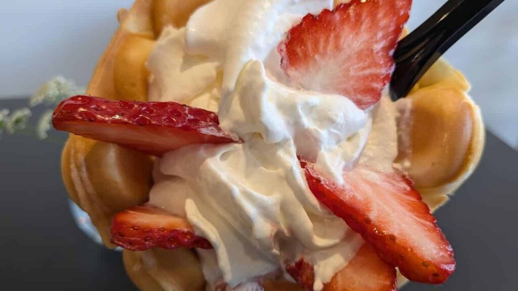 『glow』のワッフルの中身