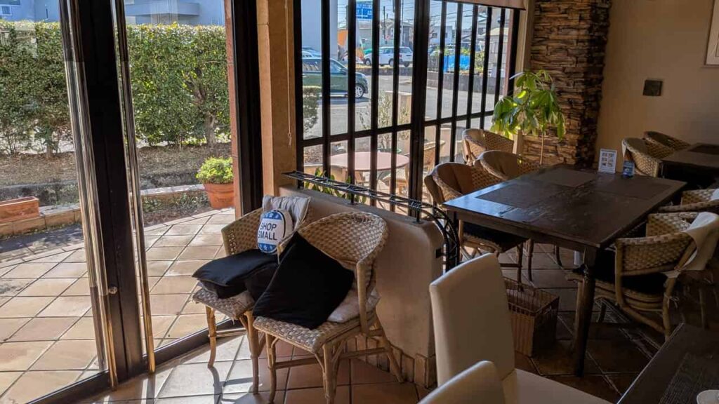 イルポンテの店内