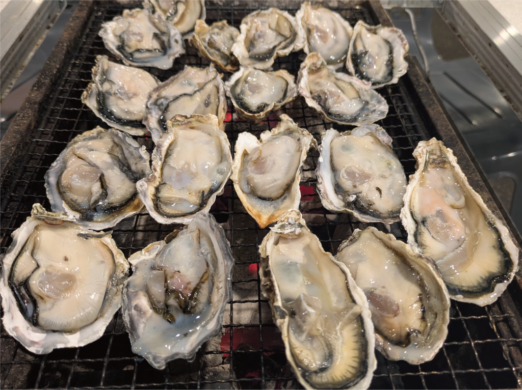 出張牡蠣小屋『ゆっくり炉端焼き』