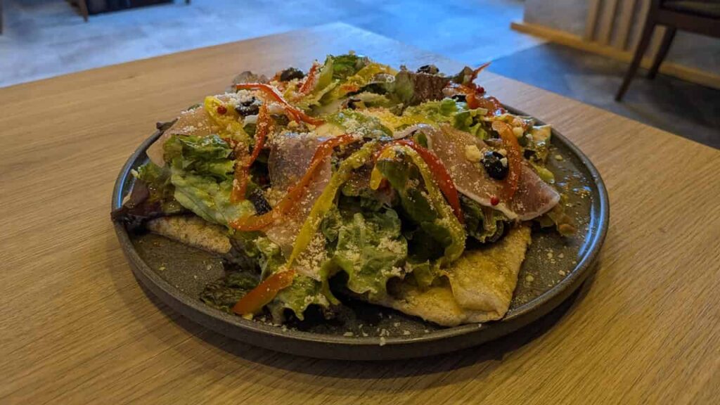 『和カフェ志ほ川』生ハムガレット