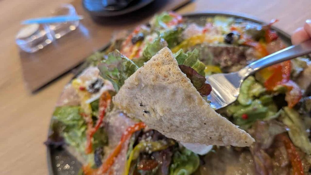 『和カフェ志ほ川』のガレットの生地