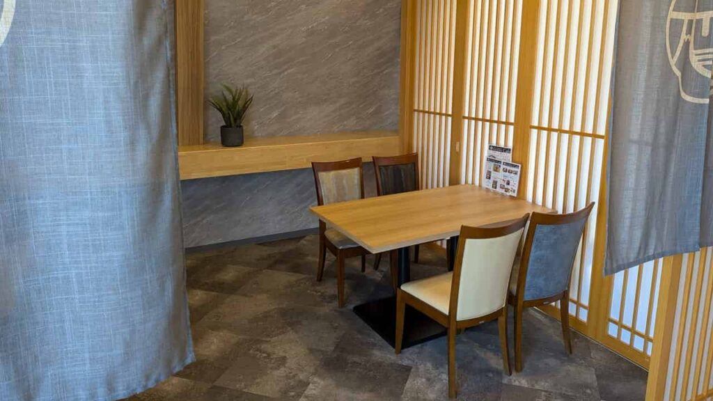 『和カフェ志ほ川』のプライベート席