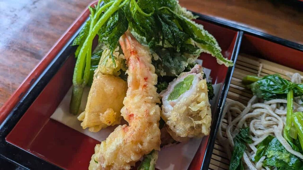 えび天・野菜天ぷら