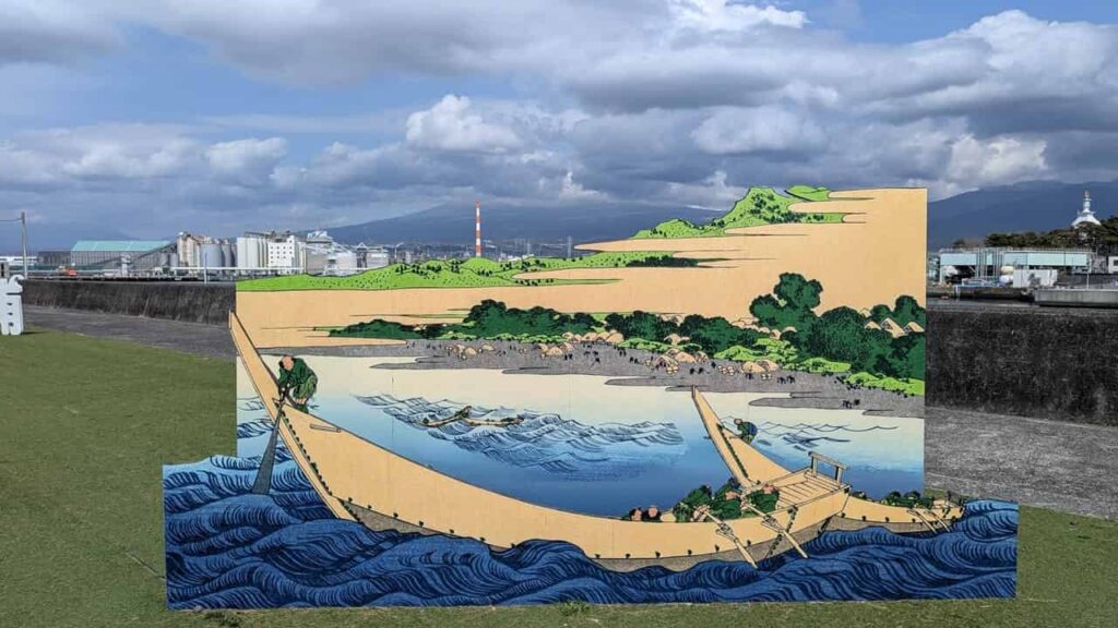 今屋近くの写真スポット（東海道五十三次）