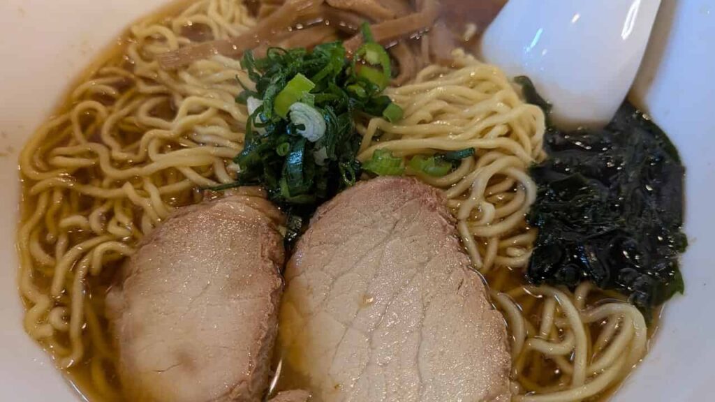 しょうゆラーメンのチャーシュー
