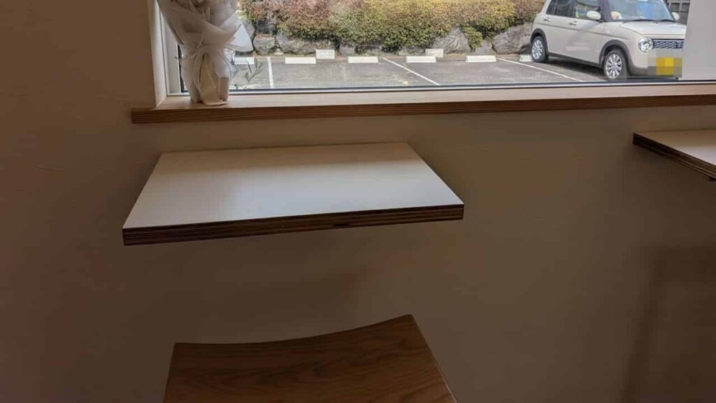 『number cafe』の座席