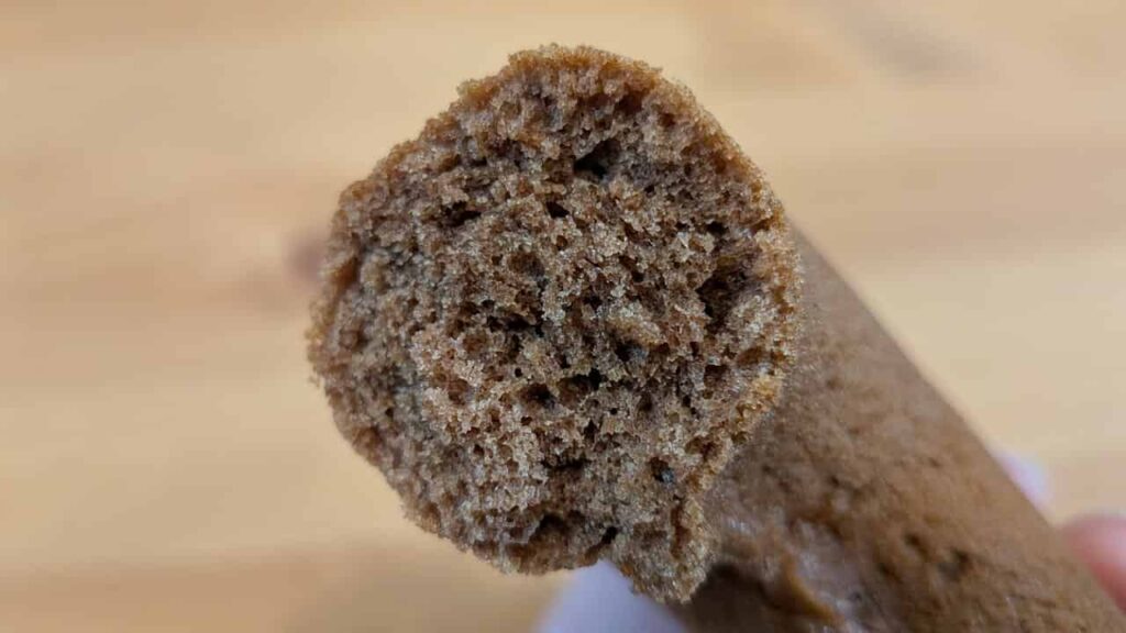 納豆ドーナツの食感