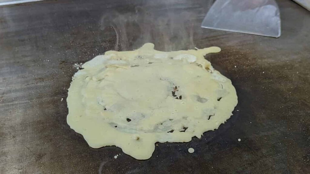 しぐれ焼きの完成手順その1